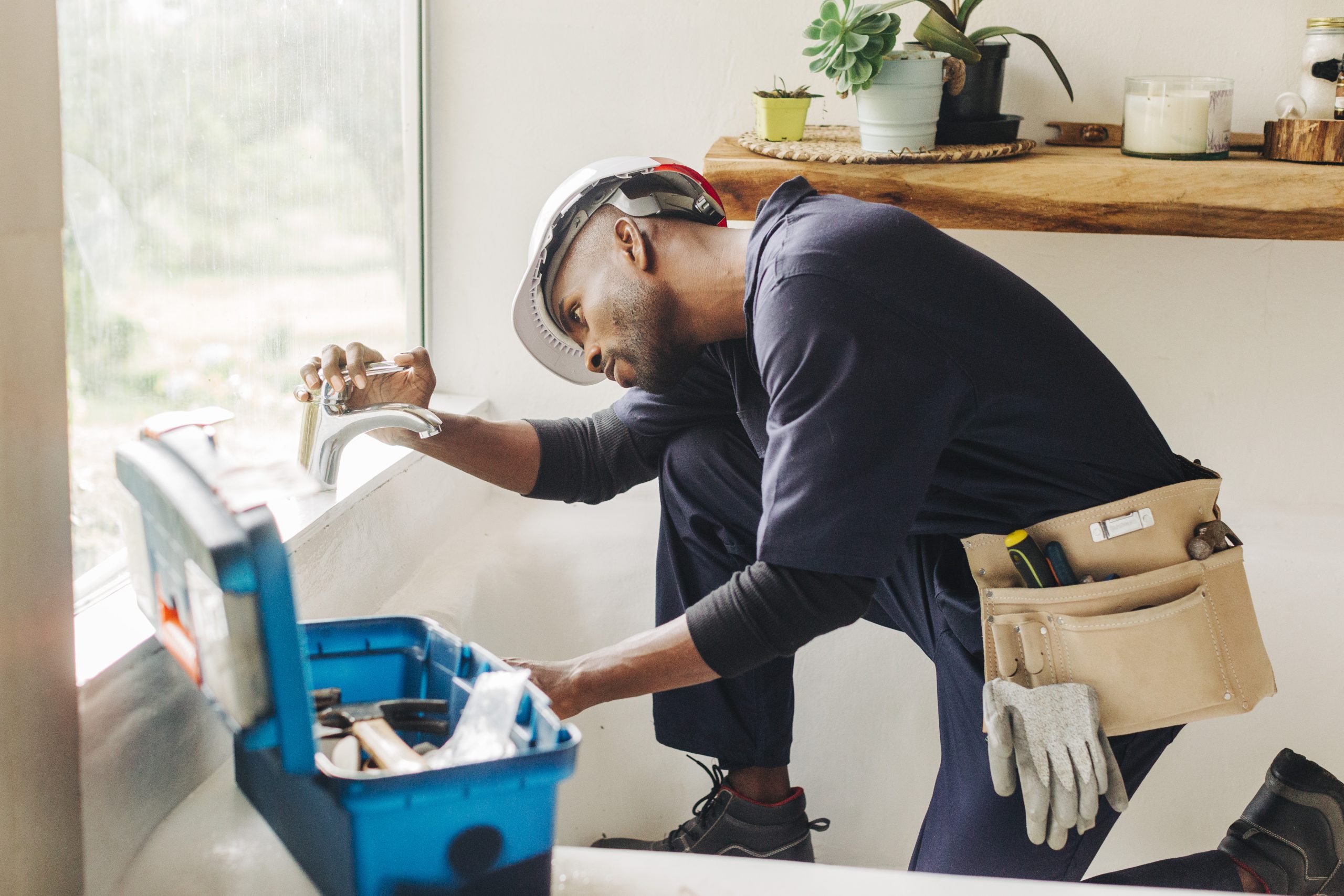 Craftsman at work