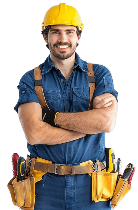 Expert home improvement team at work